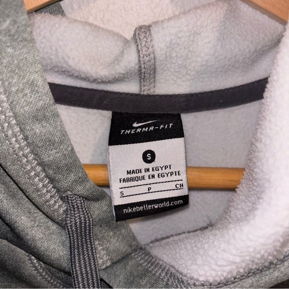 Vikings NIKE Gray Hoodie Size S - Picture 3 of 5